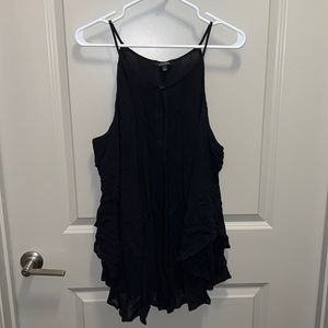 Elegant Black Women's Top